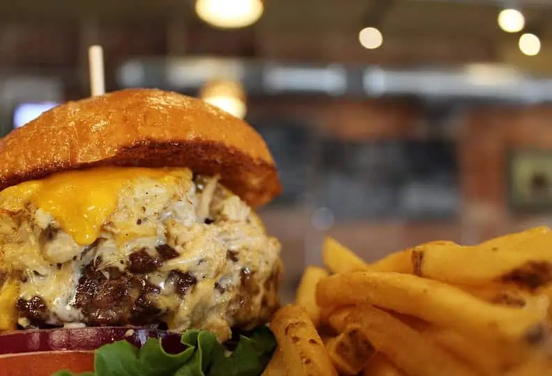 The Main Cup Marylander Burger