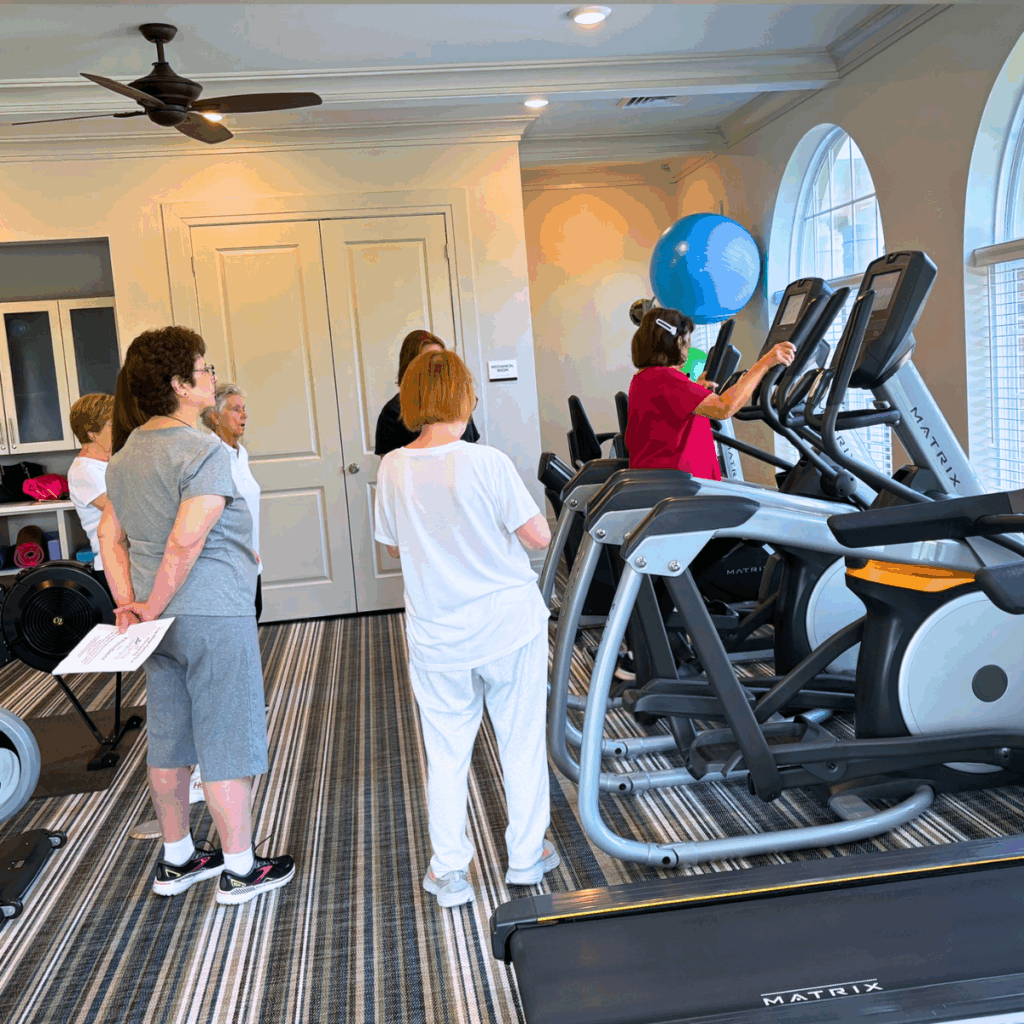 Age Well Senior Fitness Group Exercise Class in Frederick MD