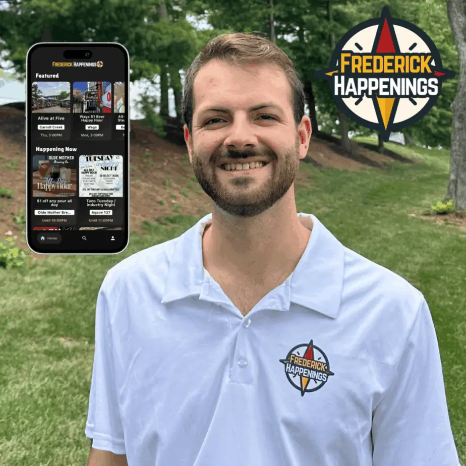 Frederick Happenings App - Real Time Free App for Things to do in Frederick MD