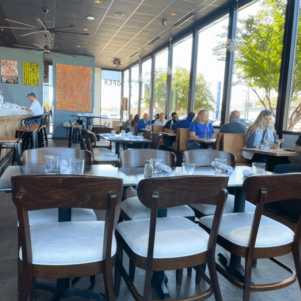 Adult children can share a stylish brunch with aging parents at Showroom Restaurant in Frederick