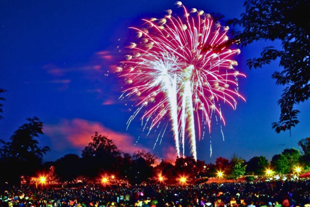 Frederick's 4th Independence Day celebration at Baker Park in Frederick Maryland