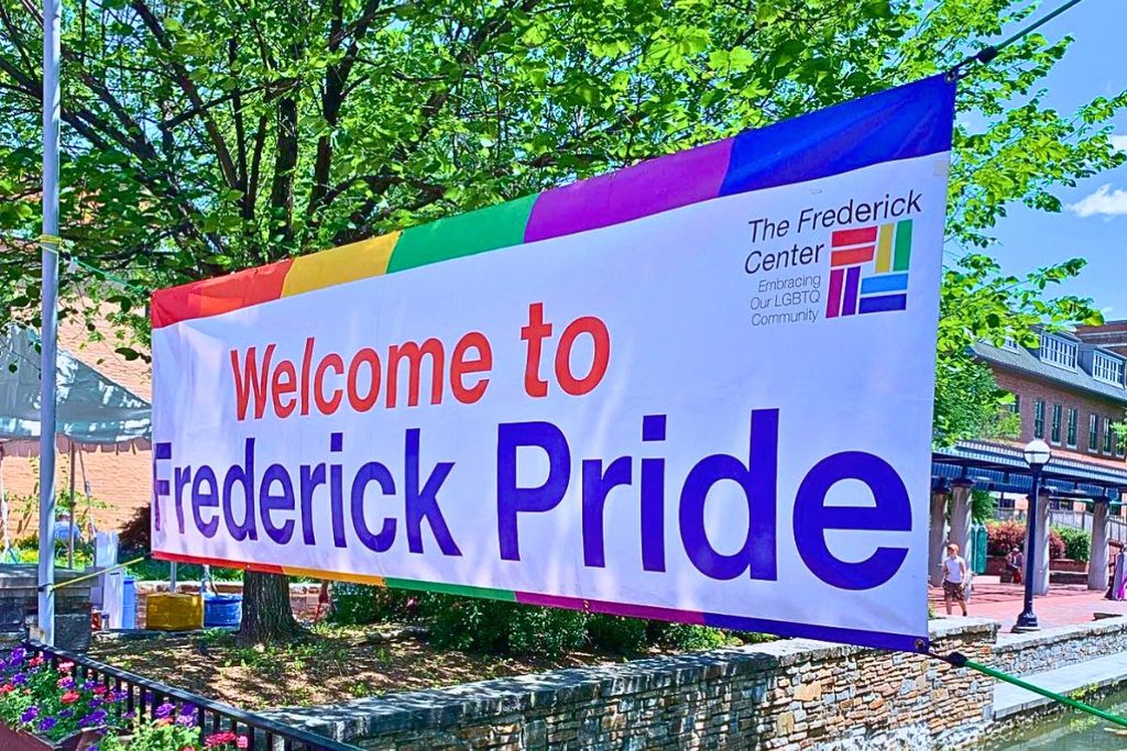Frederick Pride Festival at Carroll Creek Park in Frederick MD