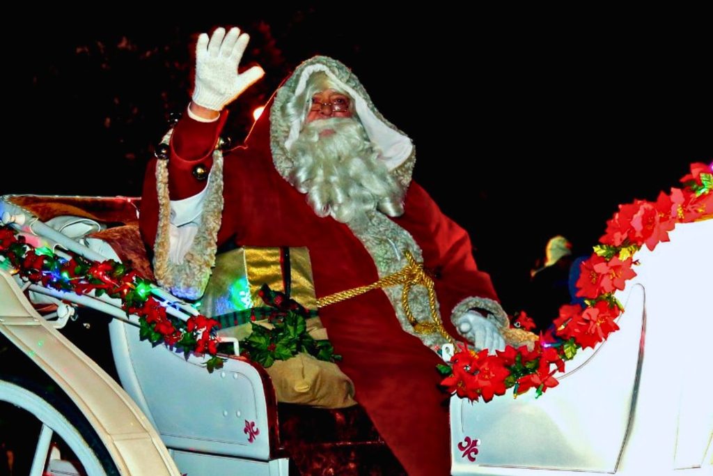 Kris Kringle Procession holiday parade in Downtown Frederick