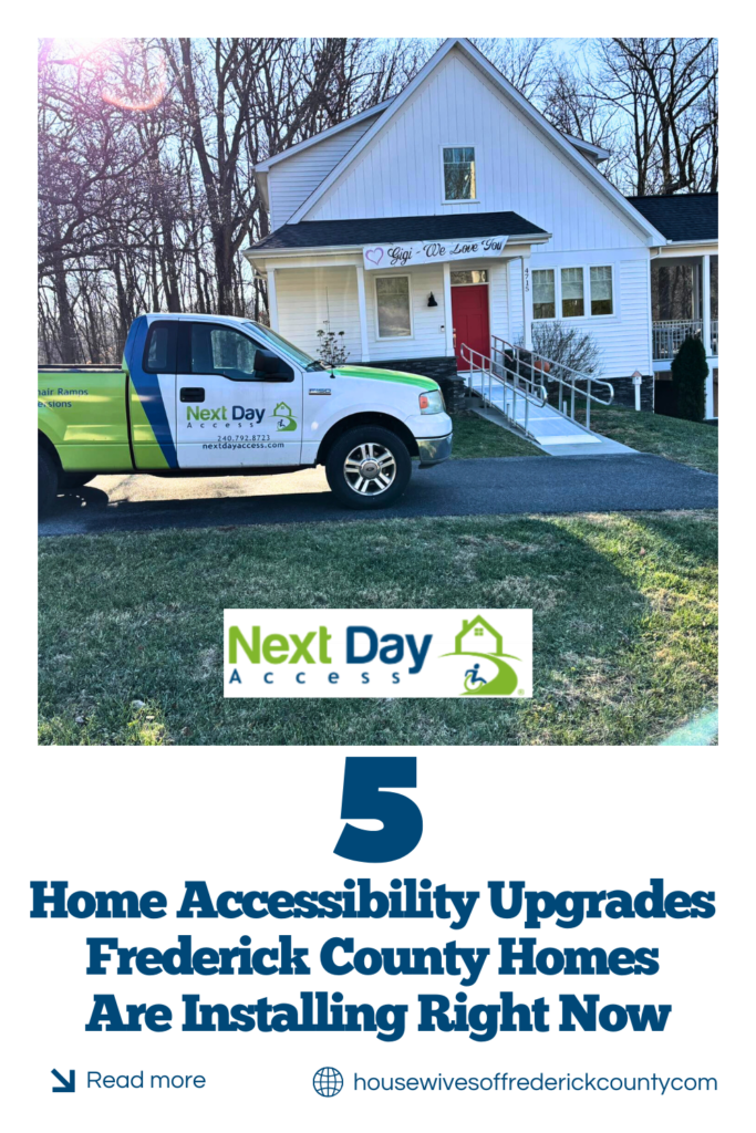 5 home accessibility upgrades Frederick County homeowners are installing including stair lifts wheelchair ramps vertical platform lifts and aging in place home safety solutions