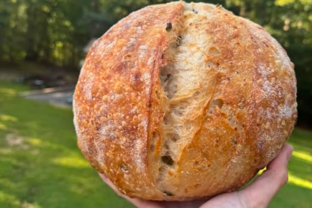 Sourdough bread making workshop at Harpers Ferry Brewing near Frederick Maryland