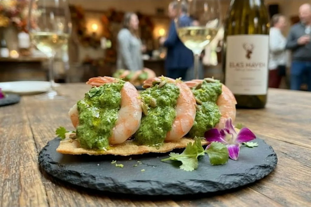 Five-course Kitchen Nemesis wine-paired dinner in Downtown Frederick Maryland